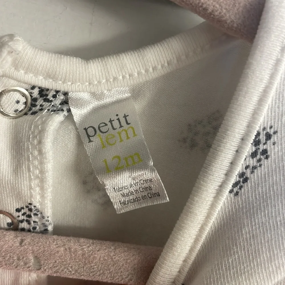 Petit Lem Size 12M Tutu Pants & Matching Shirt Set.EUC-See pics some tulle pulls - Picture 3 of 10